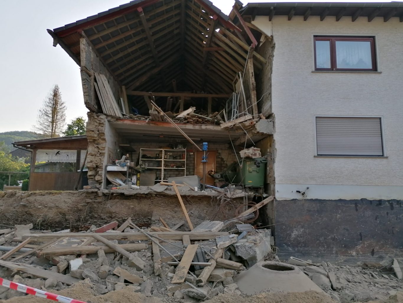 Zerstörtes Haus in Kirchsahr