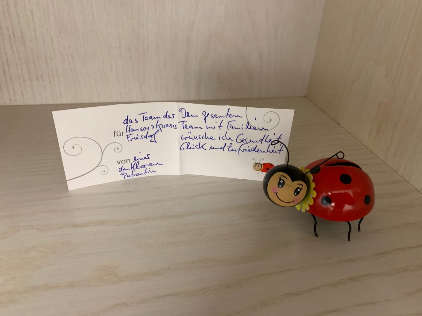 Vielen Dank für so viel Dank!