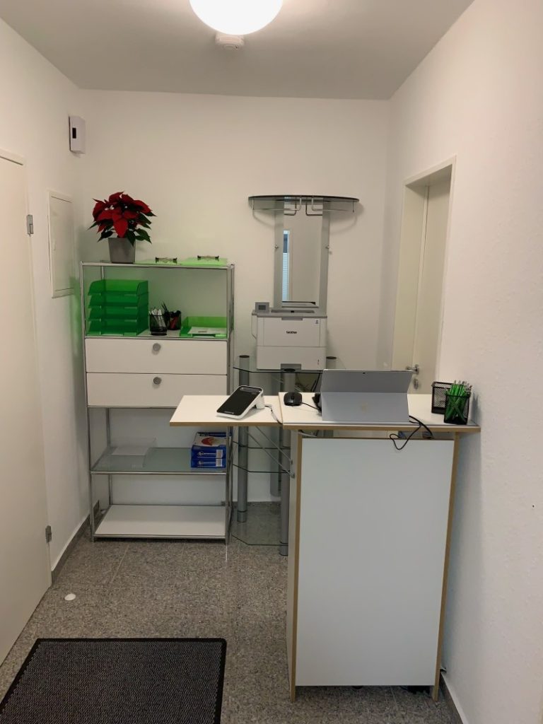Wir eröffnen unser kleines “Impfzentrum”